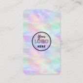 Verbinden Sie mit unserem eiternden Opal-Stilvolle Visitenkarte (Rückseite)