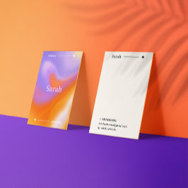 Verbinden Sie mit unserer Social Media Business Ca Visitenkarte