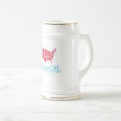 Verbinden Sie oder die Bierglas (VorderseiteRechts)