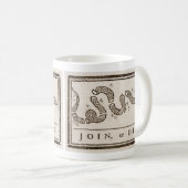 Verbinden Sie oder die Flagge Kaffeetasse (VorderseiteRechts)