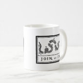 Verbinden Sie oder die Kaffeetasse (VorderseiteRechts)