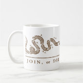 Verbinden Sie oder die - Liberalisten Kaffeetasse (Links)