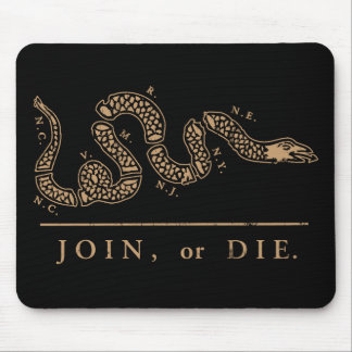 Verbinden Sie oder die Liberalisten Mousepad