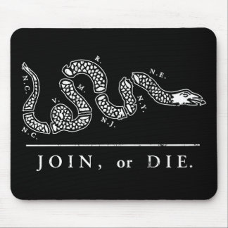 Verbinden Sie oder die Liberalisten Mousepad
