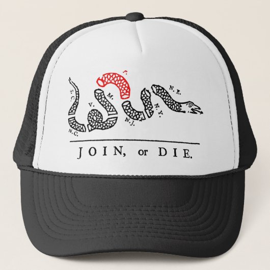 VERBINDEN Sie oder DIE Pennsylvania Truckerkappe (Vorderseite)