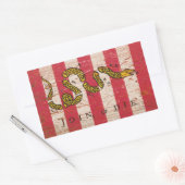 Verbinden Sie oder die Söhne der Rechteckiger Aufkleber (Umschlag)