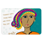 VERBINDEN SIE SICH MIT DENEN, DIE FÜR SIE GUT SIND MAGNET (Horizontal)