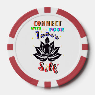 Verbinden Sie sich mit Ihrem inneren Selbst Pokerchips