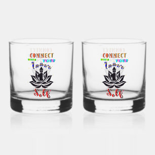 Verbinden Sie sich mit Ihrem inneren Selbst Whiskyglas