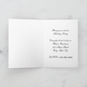 Verbinden Sie uns bitte Feiertagseinladungskarten Einladung (Innenseite)