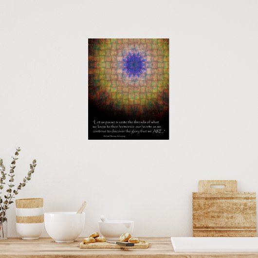 Verbinden von Threads Poster (Küche)