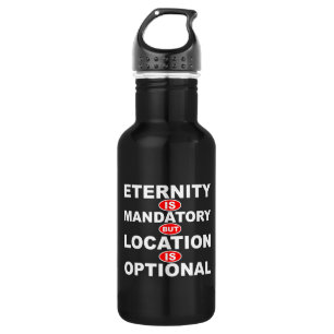 Verbindliche Eternummer Edelstahlflasche