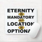 Verbindliche Position für die Eternität Optionaler Mousepad (Mit Mouse)