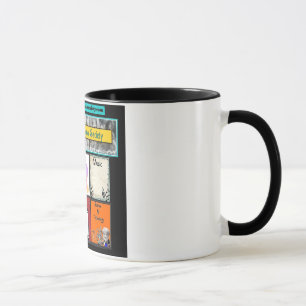 Verbindliche Renaissance klassisches B/W zwei Tasse
