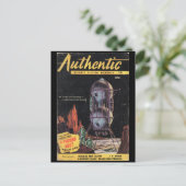 Verbindliche Science Fiction Monatlich _Januar 195 Postkarte (Stehend Vorderseite)