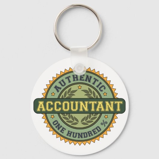 Verbindlicher Buchhalter Schlüsselanhänger (Vorderseite)