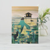 Verbindung Feiertagskarte (Stehend Vorderseite)