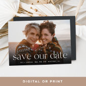 Verbindung | Horizontales Foto Save The Date