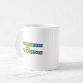Verbindung ist Schutz - CNiPN01 Kaffeetasse (Vorderseite Links)