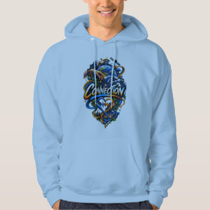 Verbindung – Mensch Technologie & Natur Kunst Hoodie