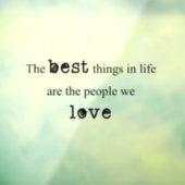 Verbindung mit dem Herzen: Ererbte Nachricht Fensteraufkleber (Blatt 3)