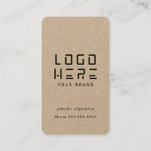 Verbindung mit dem QR-Code der Social Media in den Visitenkarte (Rückseite)