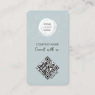 Verbindung mit dem QR-Code der US Social Media Visitenkarte