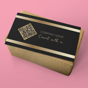 Verbindung mit dem QR-Code der US Social Media Visitenkarte