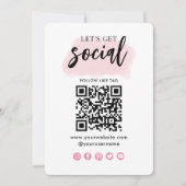 Verbindung mit der QR Code Business Card der US So Einladung (Vorderseite)