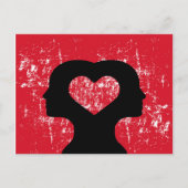 Verbindung mit Liebe Postkarte (Vorderseite)