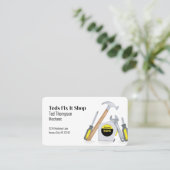 Verbindung mit mir | QR Code Einfache mechanische Visitenkarte (Stehend Vorderseite)