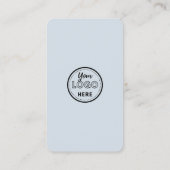 Verbindung mit QR-Code der US Social Media Navy Visitenkarte (Rückseite)