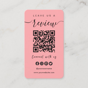 Verbindung mit QR-Code von uns Verlass US A Revi Visitenkarte
