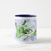 Verbindung u. Cala-Lilien Tasse (Zentrum)