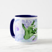 Verbindung u. Cala-Lilien Tasse (Vorderseite Links)