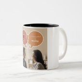 Verbindung und Heilung: Inspirative Tasse (VorderseiteRechts)