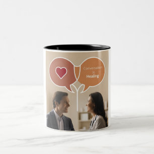 Verbindung und Heilung: Inspirative Tasse