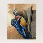 Verbindung von Holzstauben auf der Faltschachtel A Puzzle (Vertikal)