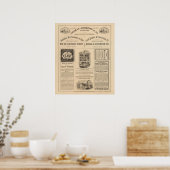 Verbindung zu Teilen New Yorks Poster (Küche)