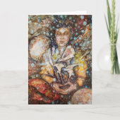 "Verbindung zum Geist" Dankeskarte (Vorderseite)