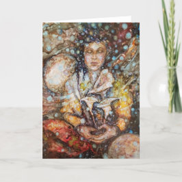 "Verbindung zum Geist" Dankeskarte