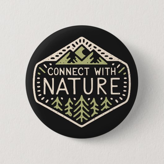 Verbindung zur Natur Button (Vorderseite)