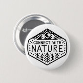 Verbindung zur Natur Button (Vorne & Hinten)
