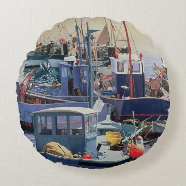 Verbindungen 1986 rundes kissen (Vorderseite)