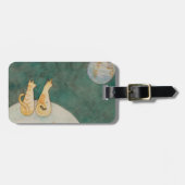 Verbindungs-Gepäckmarke Gepäckanhänger (Vorderseite horizontal)