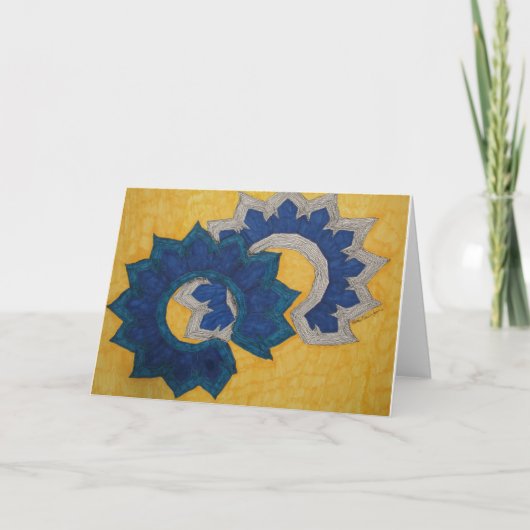 "Verbindungs-" leere Karte (Vorderseite)