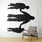 Verbindungsband Wandteppich (Beispiel (Horizontal))