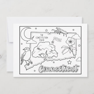 Verbindungsfarbenkollage Einladung