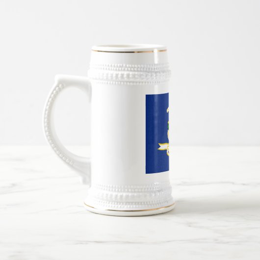 VERBINDUNGSFLAGE BIERGLAS (Links)