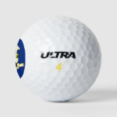 VERBINDUNGSFLAGE GOLFBALL (Logo)